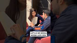 AKTRISA FERUZA TOY YAQIN BOLAJAK ERI BILAN [upl. by Poppo]