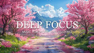 Music for Studying  Focus Music  12 Hours of Ambient Study Music to Concentrate amp Focus Memory 23 [upl. by Lyndsie]