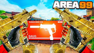 this AKIMBO SAUG SMG CLASS SETUP is AMAZING to USE in WARZONE AREA 99 [upl. by Erdnoed706]