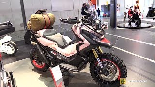 2018 Honda XADV 750 Customized by Motomarche  Walkaround  2017 EICMA Milan [upl. by Moffit]