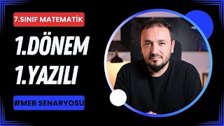 7Sınıf Matematik  1Dönem 1Yazılı Soruları  1 [upl. by Damiani781]