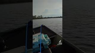 90HP 1436 Jon Boat lake jonboat overpowered speed [upl. by Baoj251]