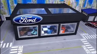 Diorama exhibidor para hot wheels hotwheelscollector diygarage dioramagarage hotwheelsmexico [upl. by Aneras]