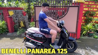 BENELLI PANAREA 125  REVIEW ENGINE SOUND amp TEST DRIVE [upl. by Edyaj402]