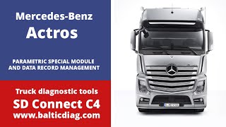 Actros PSM and Data Record Management wwwbalticdiagcom [upl. by Aicila]