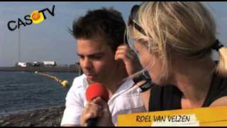 CAS TV 2009 Interview met Roel van Velzen tijdens Concert At SEA [upl. by Anaujait]