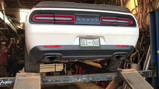 2016 CHALLENGER RT WITH GRANATELLI EXHAUST CUTOUT Super loud [upl. by Nnair]