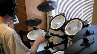 Rush  Subdivisions  Drum Cover Tony Parsons [upl. by Ynafit]