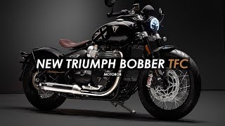 New 2020 Triumph Bobber TFC Unveiled At EICMA [upl. by Helene]