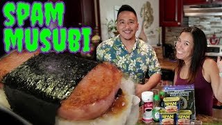 SPAM Musubi Recipe Hawaiian Style  TRAP BISTRO [upl. by Samuele]