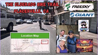 Placerville California  El Dorado Bike Trail Please check out our fun ride on our EBikes [upl. by Gefen]