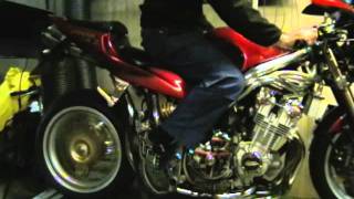 Spondon CBX Dyno run [upl. by Icak]