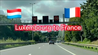 French Getaway Luxembourg to France Thionville Road Trip [upl. by Elvis]