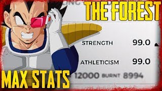 REACHING MAX STATS IN STRENGTH amp ATHLETICISM  S5 EP25  The Forest [upl. by Frolick]