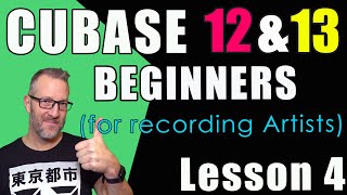 Cubase 12 amp 13 Beginner Tutorial Lesson 4  Virtual Synth amp Easy Chords Cub13 Updated [upl. by Daisi]