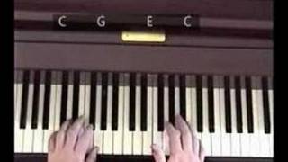 Billy Joel 4  How To Play Piano Man fill and ending [upl. by Erlin427]