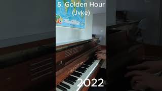 Top 6 most overplayed songs on piano piano jvke scottjoplin smb Yiruma pianocover [upl. by Nomelif]