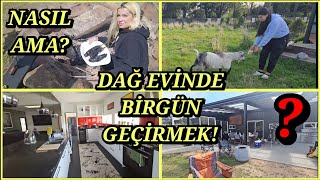 HAYRAN KALDIĞIM DAĞ EVİ TURU DAĞ EVİNDE BİR GÜN GEÇİRMEK [upl. by Aicertap]