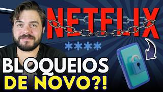 NETFLIX BLOQUEIA AS SENHAS DE NOVO AGORA PELO CELULAR [upl. by Las]