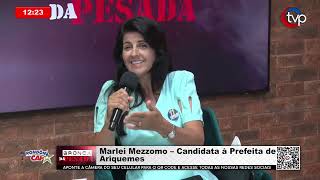 Marlei Mezzomo  Candidata à Prefeita de Ariquemes 02102024 [upl. by Adekam]