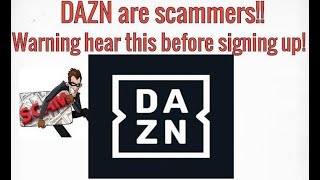 DAZN review 2024 Scammers Watch this before you sign up [upl. by Suvart794]