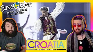 FINALLY MORE BANDS IN EUROVISION  Croatia 🇭🇷  Eurovision 2024 [upl. by Abernon]