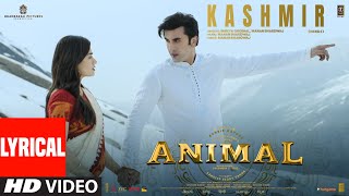 ANIMALKASHMIRLyrical  Ranbir KapoorRashmikaAnil KBobby DSandeep VShreya GManan BBhushan K [upl. by Yorick]