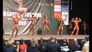 Maite González Noya en el mundial IFBB Santa Susanna 2008 [upl. by Lleihsad]