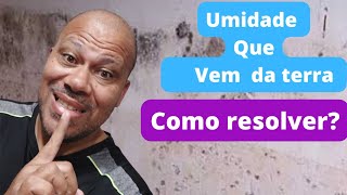 Resolver de vez a infiltração e umidade vinda da terra na parede [upl. by Osmond]