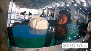 숨 참기 9분39초 프리다이빙 STA 잠수 순수 산소 트레이닝 freediving static apnea training with O2 [upl. by Nagear361]