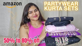 70 off AMAZON Wedding store Sale  Festive Kurta sets  Partywear Designer kurta sets Beauty sale [upl. by Manny]