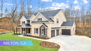 Gorgeous Multigenerational Home with Finished Basement FOR SALE North of Atlanta  6 BEDS  5 BATHS [upl. by Anayad]