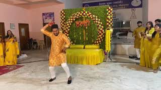 Best Haldi dance performance  Haldi Dance  Groom side dance [upl. by Eirrehc]