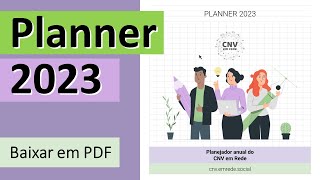 Planner 2023 em PDF para Download Gratuito se você quiser [upl. by Dunseath844]