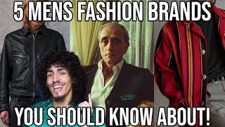 MENS FASHION BRANDS YOU SHOULD KNOW Mens Fashion Trends 2024 [upl. by Iain618]