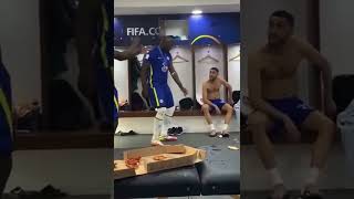 Lukaku and Rudiger dance moves🔥😅 [upl. by Enenaej]