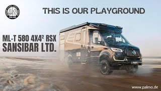 This is our Playground HYMER MLT 580 4x4² RSX  SANSIBAR® LTD Vol 2 [upl. by Leighton992]