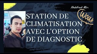 Diagnostic dun système de climatronic par NANO service et Station clim TEXA 760 R bus [upl. by Tamarah228]