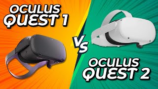 New Oculus Quest 2 vs Quest 1  WHICH IS BETTER [upl. by Atsirhcal]