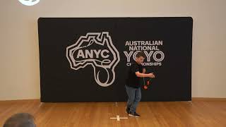 Australian National Yoyo Championships X Div 8th Jack Jackwitz [upl. by Assenov]