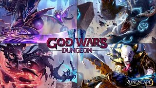 RuneScape  God Wars Dungeon 2  Sliske and Zaros boss teaser [upl. by Snilloc]