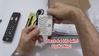 Next 64 HD Çanaklı  Çanaksız IpTV Mini Uydu Alıcısı İnceleme Videosu [upl. by Derek]