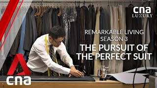 The Japanese tailor with a ninemonth waitlist for a bespoke suit  Remarkable Living [upl. by Dre]