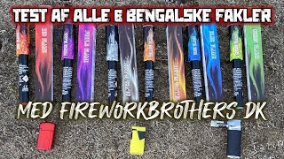 Test af ALLE Bengalske Fakler del 12 I DAGSLYS [upl. by Ayam]