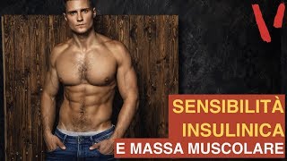 Massa muscolare perchè è importante la sensibilità insulinica [upl. by Norramic33]