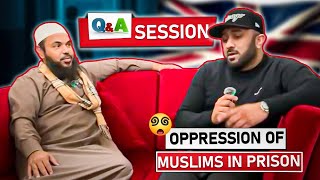 Q n A session🇬🇧😱 oppression of Muslims in prison  Uthman Ibn Farooq Official [upl. by Chantalle341]