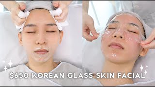 I Got a 650 Korean Glass Skin Facial [upl. by Genie]