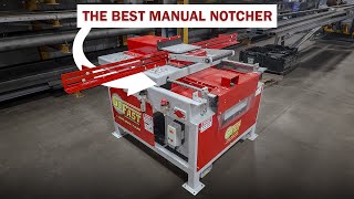 NXLM  Go Fast Manual Notching Machine [upl. by Stanwin]