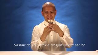 Mikey Bustos tries the FunnerThanEver DRUMSTICK [upl. by Decca]