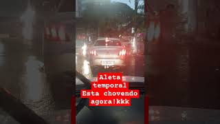 Alerta temporal esta chovendo agira em sao paulo🥶🥶 [upl. by Sualkcin]